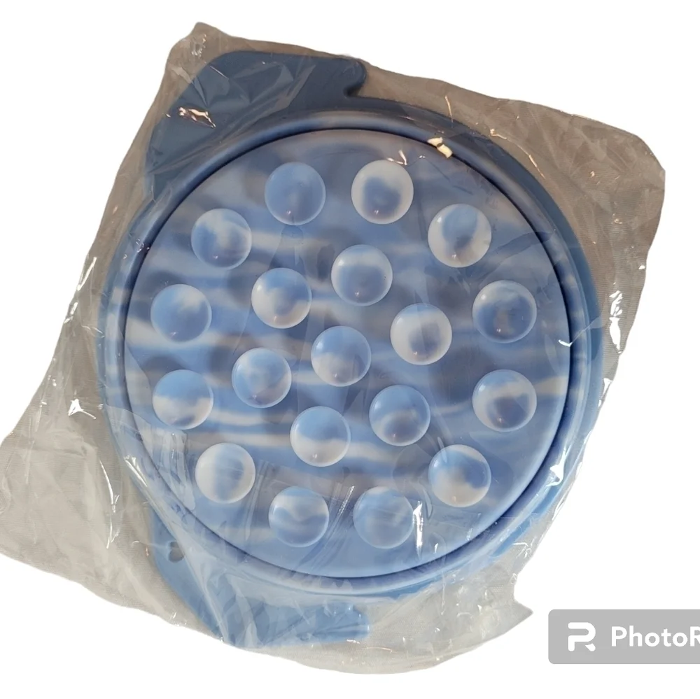 Foldable Licking Slow Food Bowl, Multi-Functional Slow Feeder Bowl